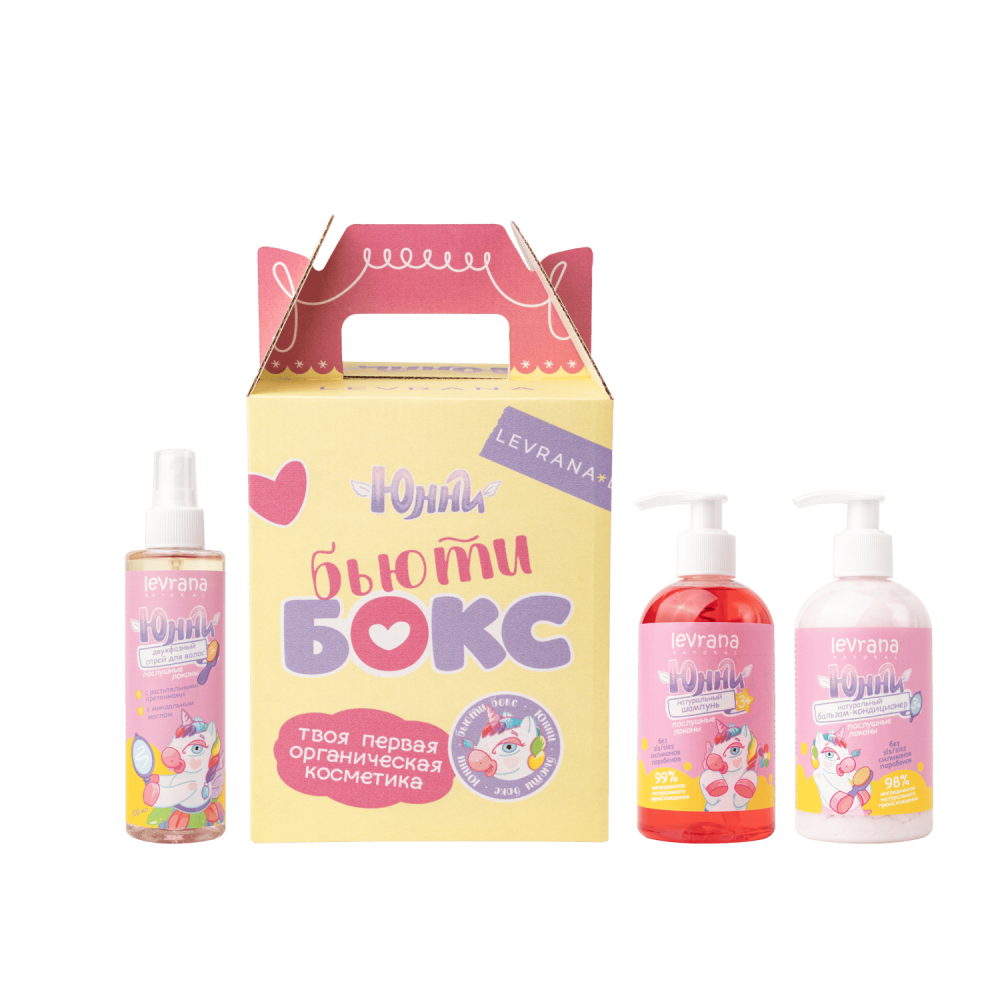 ЮННИ Набор детской косметики для волос