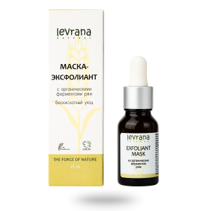 Маска-эксфолиант с органическими ферментами ржи