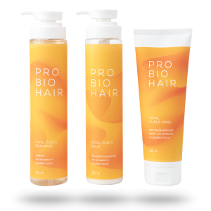Набор PRO BIO HAIR FATAL CURLS для вьющихся и кудрявых волос