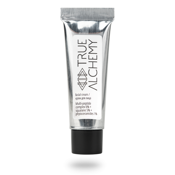 Multi-peptide complex 6% + Squalane 5% + Phytoceramides 1%, крем для лица