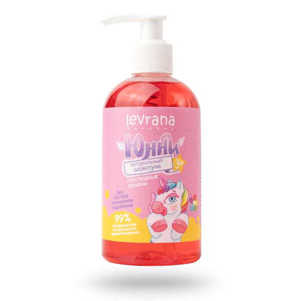 ЮННИ Детский шампунь, Послушные локоны