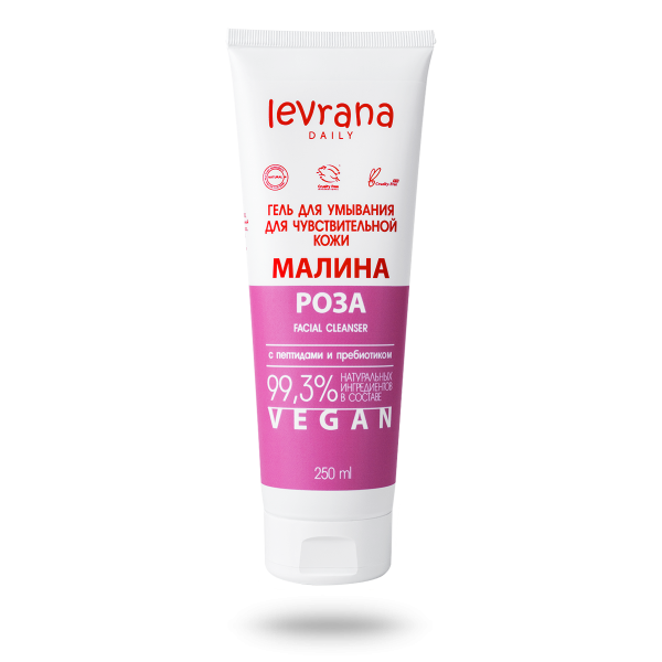 Гель для умывания "Малина и роза"
